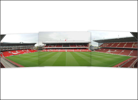 Arsenal - Highbury triptych