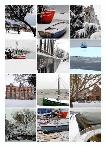 Leigh on Sea in the Snow