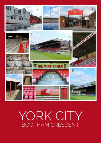 York City - Bootham Crescent collage