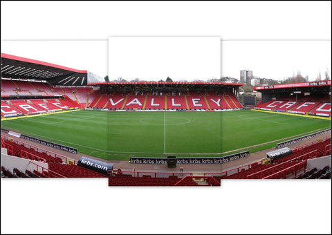 Charlton Athletic - The Valley Triptych