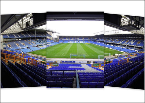 Everton - Goodison Park Triptych