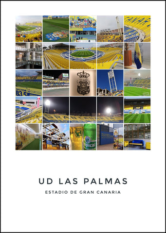 UD Las Palmas - Estadio Gran Canaria montage