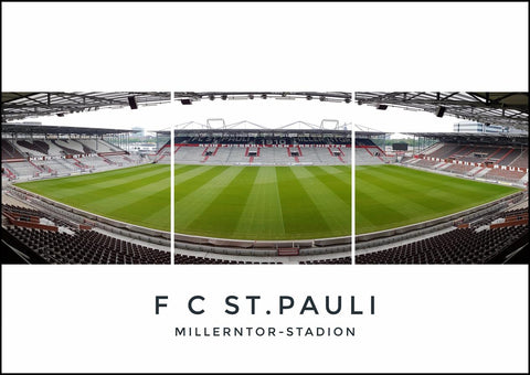 FC St Pauli - Millerntor-Stadion Triptych