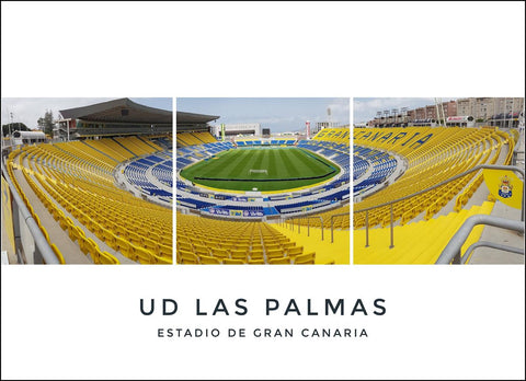 UD Las Palmas - Estadio Gran Canaria Triptych